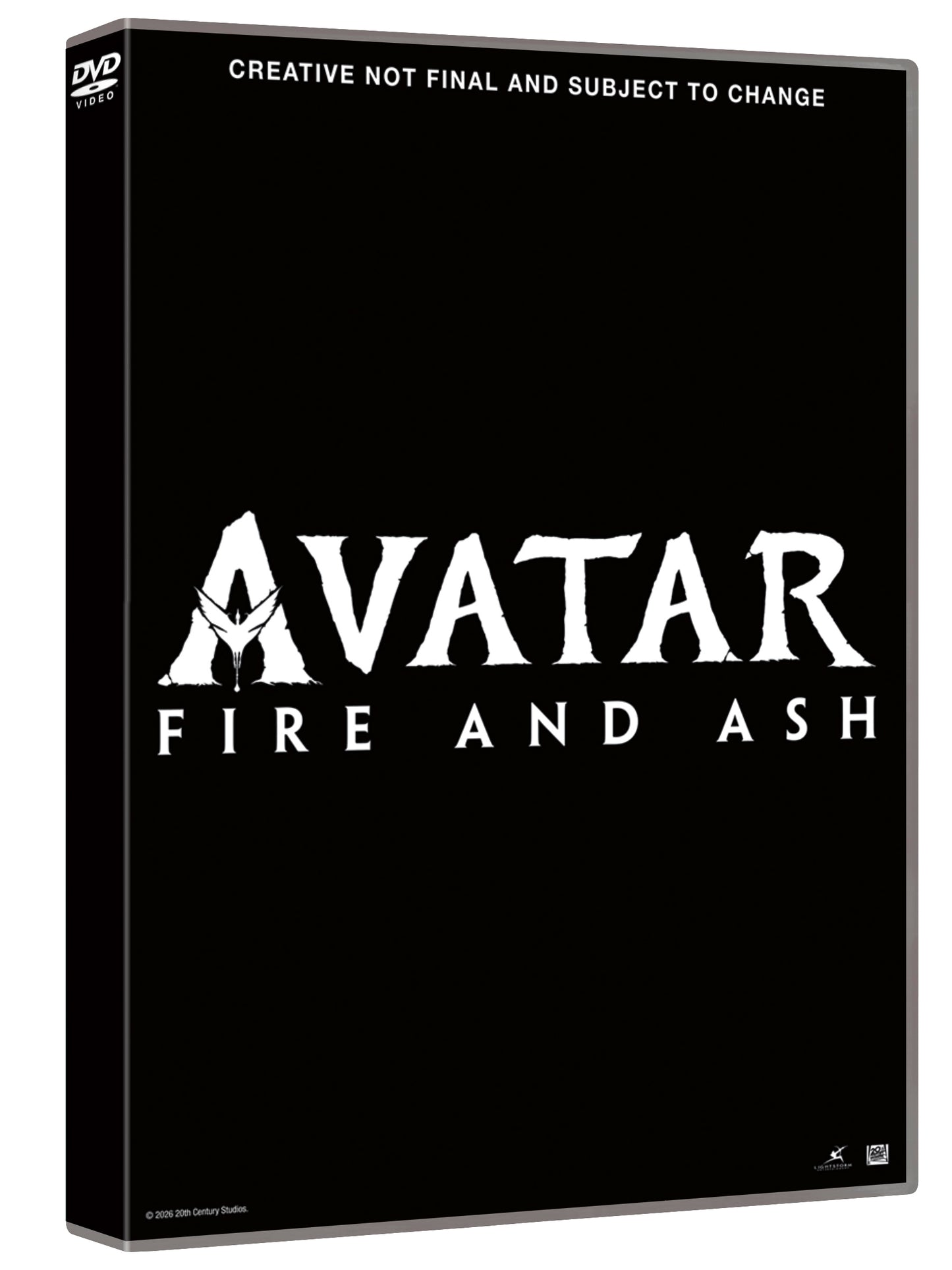 Avatar: Fire and Ash DVD - PRE-ORDER-1-JUNE-2026