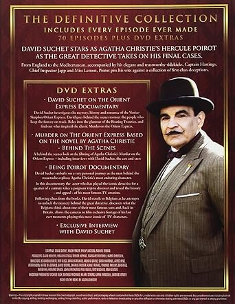 POIROT COMPLETE SERIES 1-13 DVD