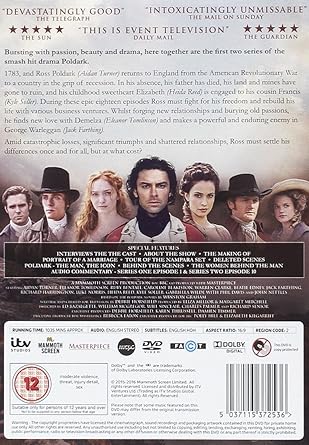 POLDARK SERIES 1-2 DVD