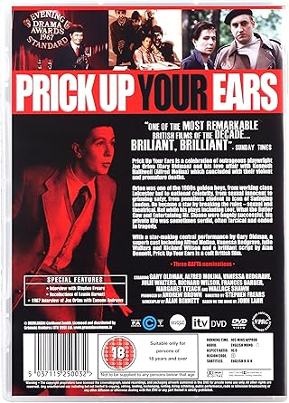 PRICK UP YOUR EARS SPECIAL EDITION DVD