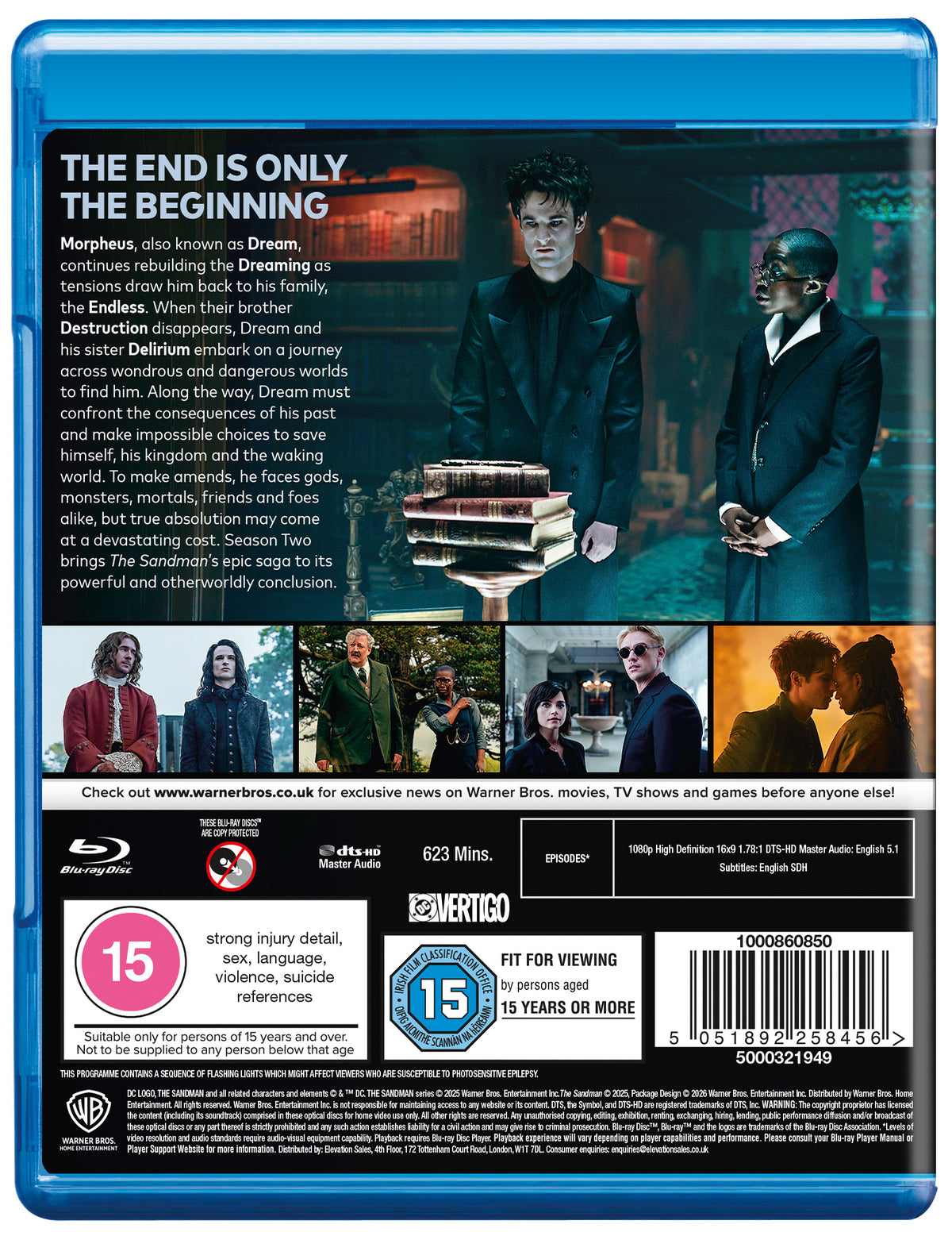THE SANDMAN S2 [BLU-RAY] - PRE-ORDER-19-OCTOBER-2026