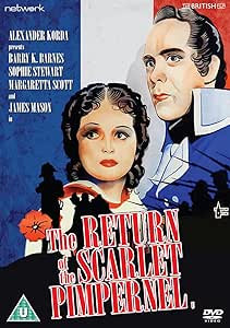RETURN OF THE SCARLET PIMPERNEL DVD