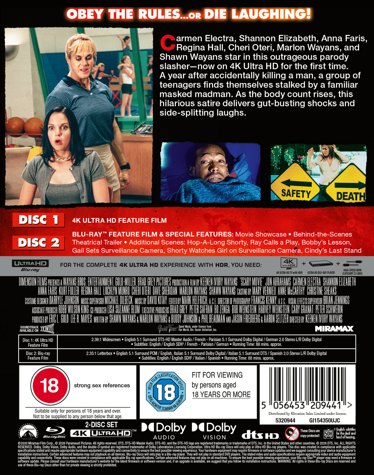 Scary Movie (2000) SteelBook - PRE-ORDER-19-OCTOBER-2026