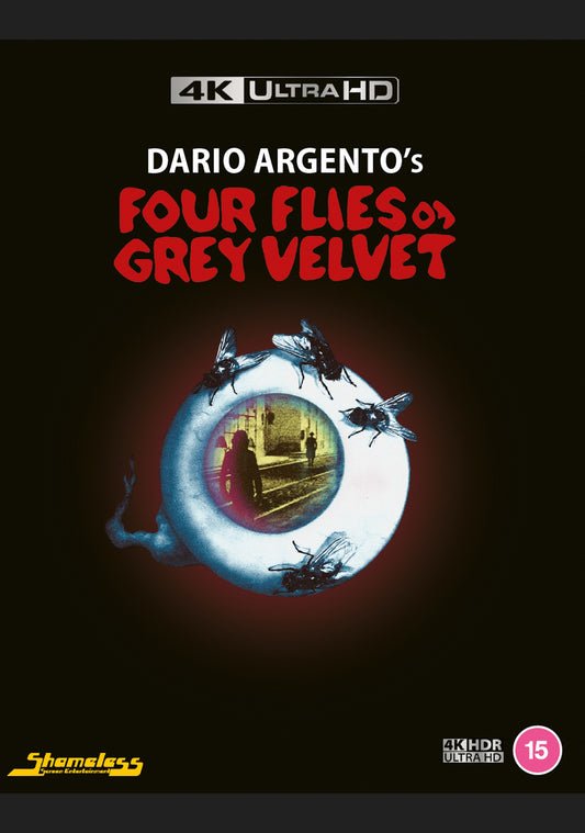 Four Flies on Grey Velvet [UHD HDR] (Limited Collector's Edition)- PRE-ORDER - 28-APRIL-25