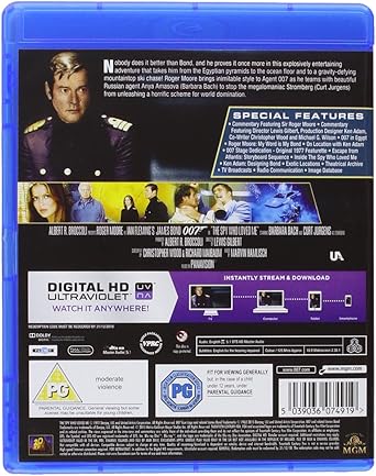 JAMES BOND (010): THE SPY WHO LOVED ME - Blu-ray