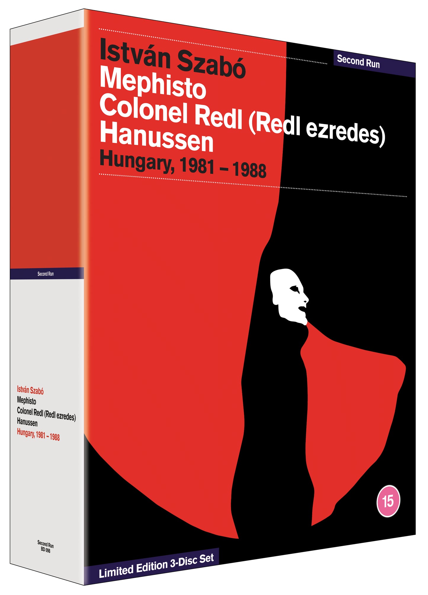 ISTVÁN SZABÓ: MEPHISTO / COLONEL REDL / HANUSSEN (3-DISC BLU-RAY BOX SET)- PRE-ORDER-24-NOVEMBER-2025