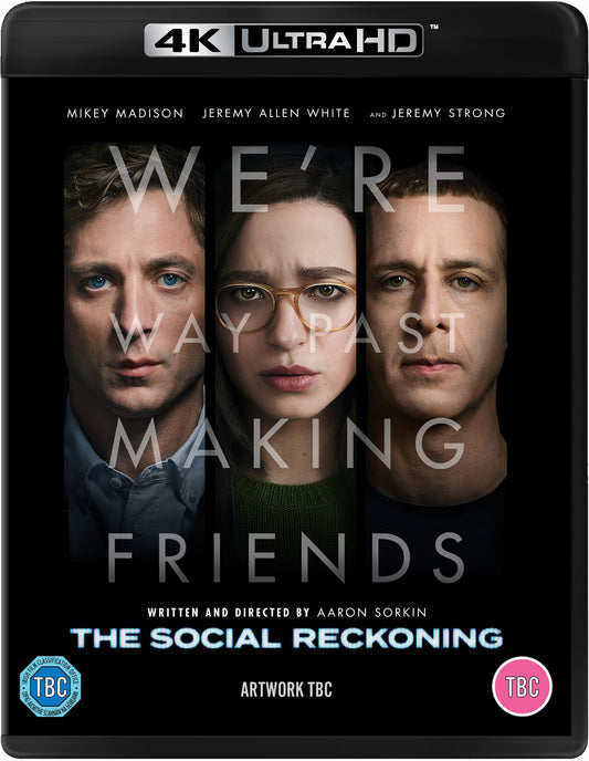 The Social Reckoning UHD - PRE-ORDER-TBC