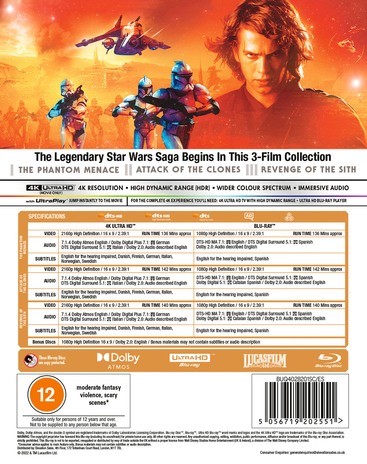 Star Wars Trilogy Episodes 1-3 - Pre-order-16-November-2026