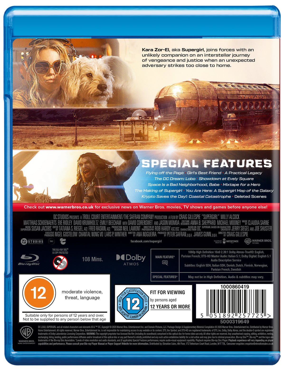 Supergirl [Blu-ray] [2026]