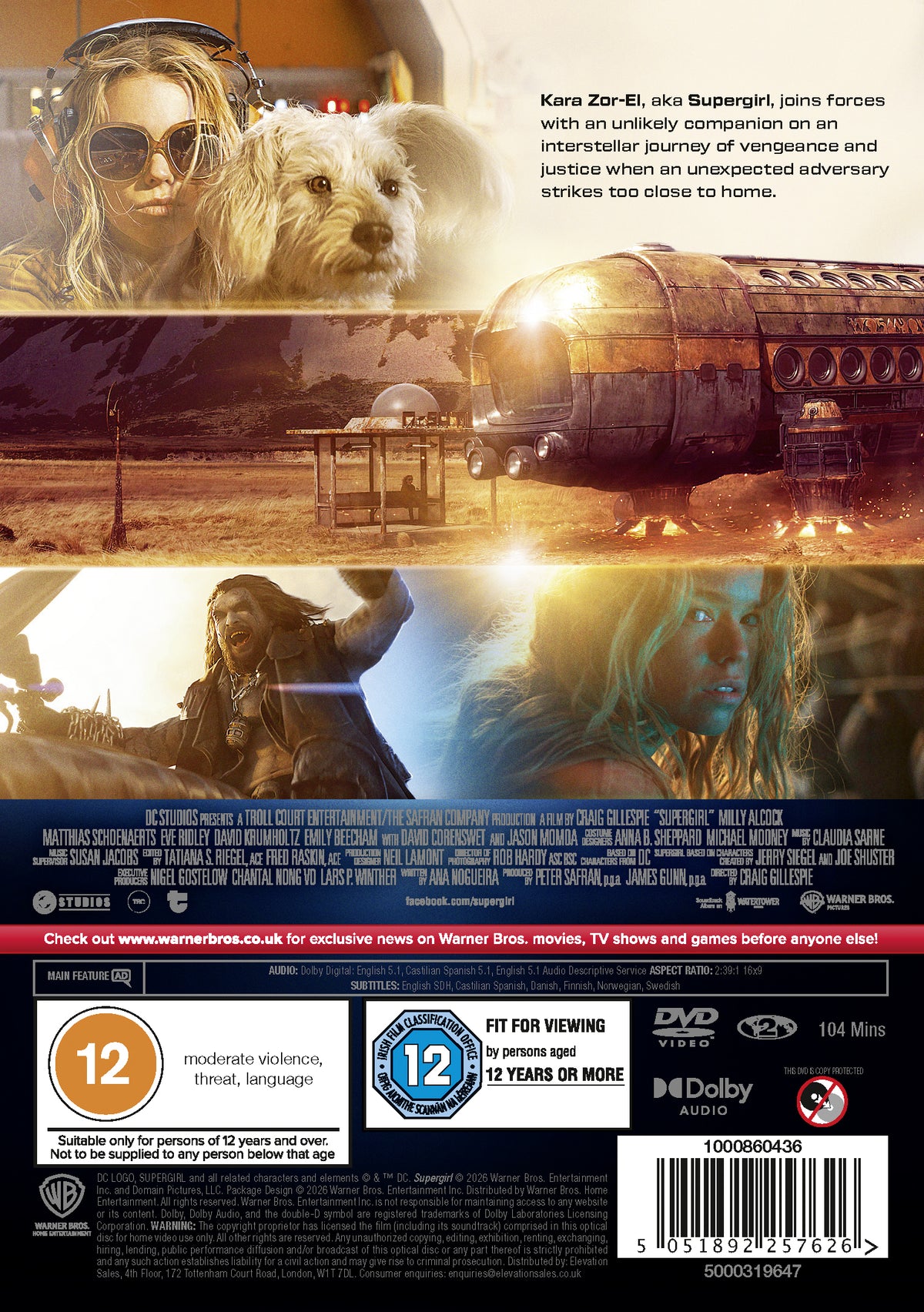 Supergirl [DVD] [2026]