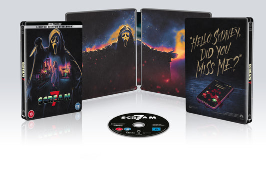Scream 7 SteelBook - PRE-ORDER-8-JUNE-2026