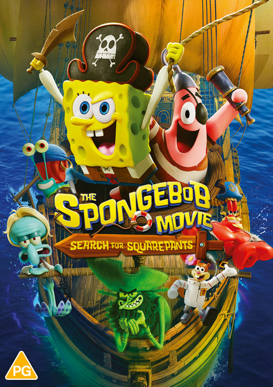 THE SPONGEBOB MOVIE: SEARCH FOR SQUAREPANTS DVD