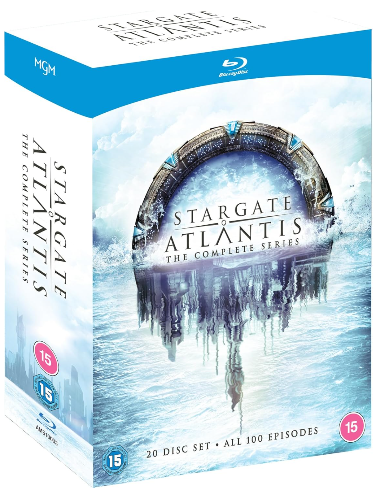 Stargate: Atlantis Seasons 1-5 Blu-Ray