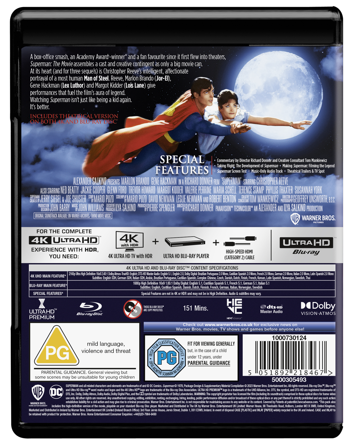 Superman (1978) UHD Pre-order - 26-October-2026