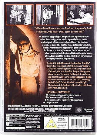 THE GHOUL -- SPECIAL EDITION - FILM DVD