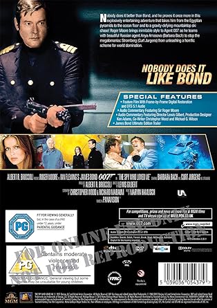 JAMES BOND (010): THE SPY WHO LOVED ME - DVD