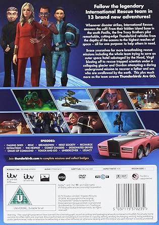 THUNDERBIRDS ARE GO VOLUME 2 DVD