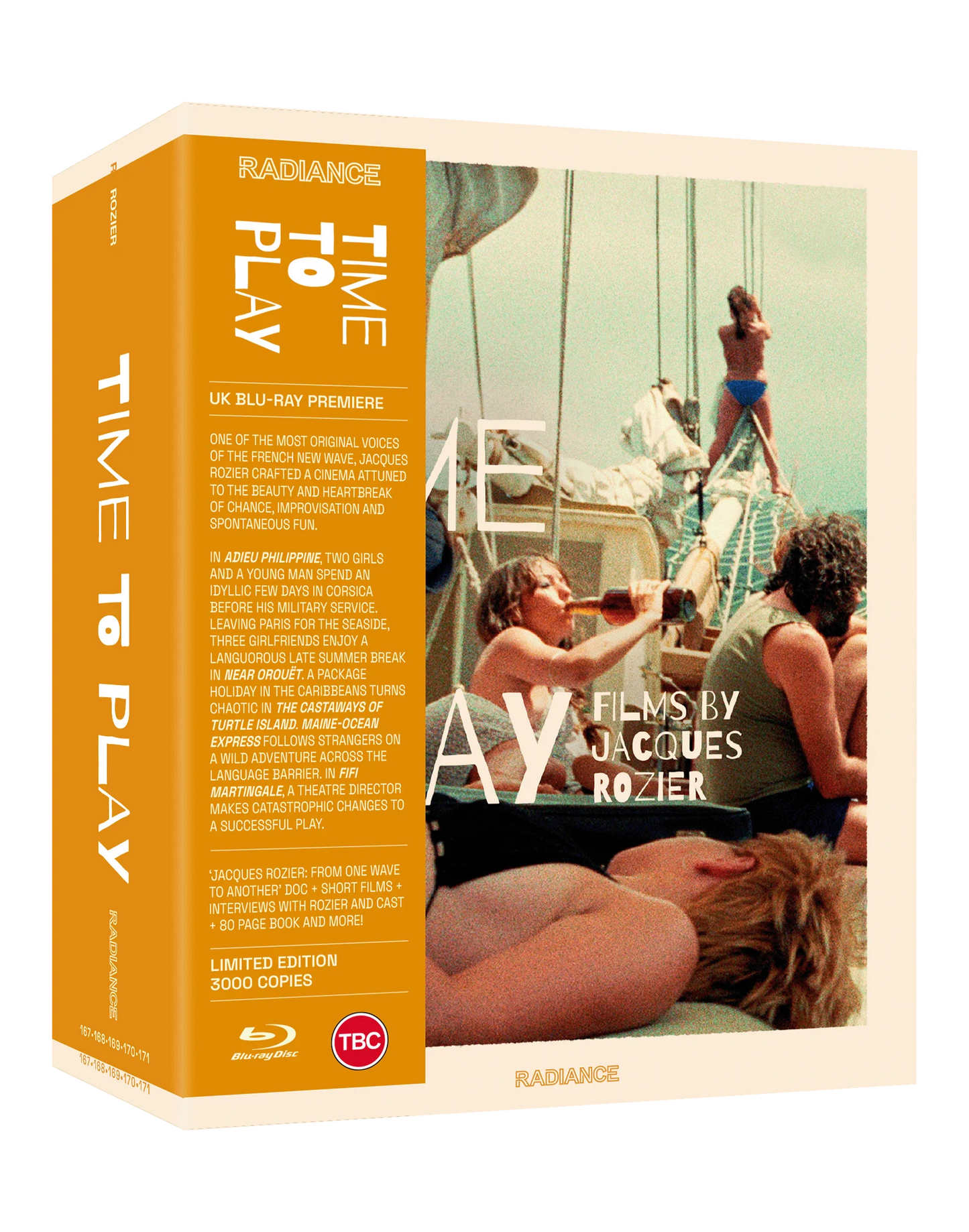 Time to Play: Films by Jacques Rozier (LE) - PRE-ORDER-20-APRIL-26