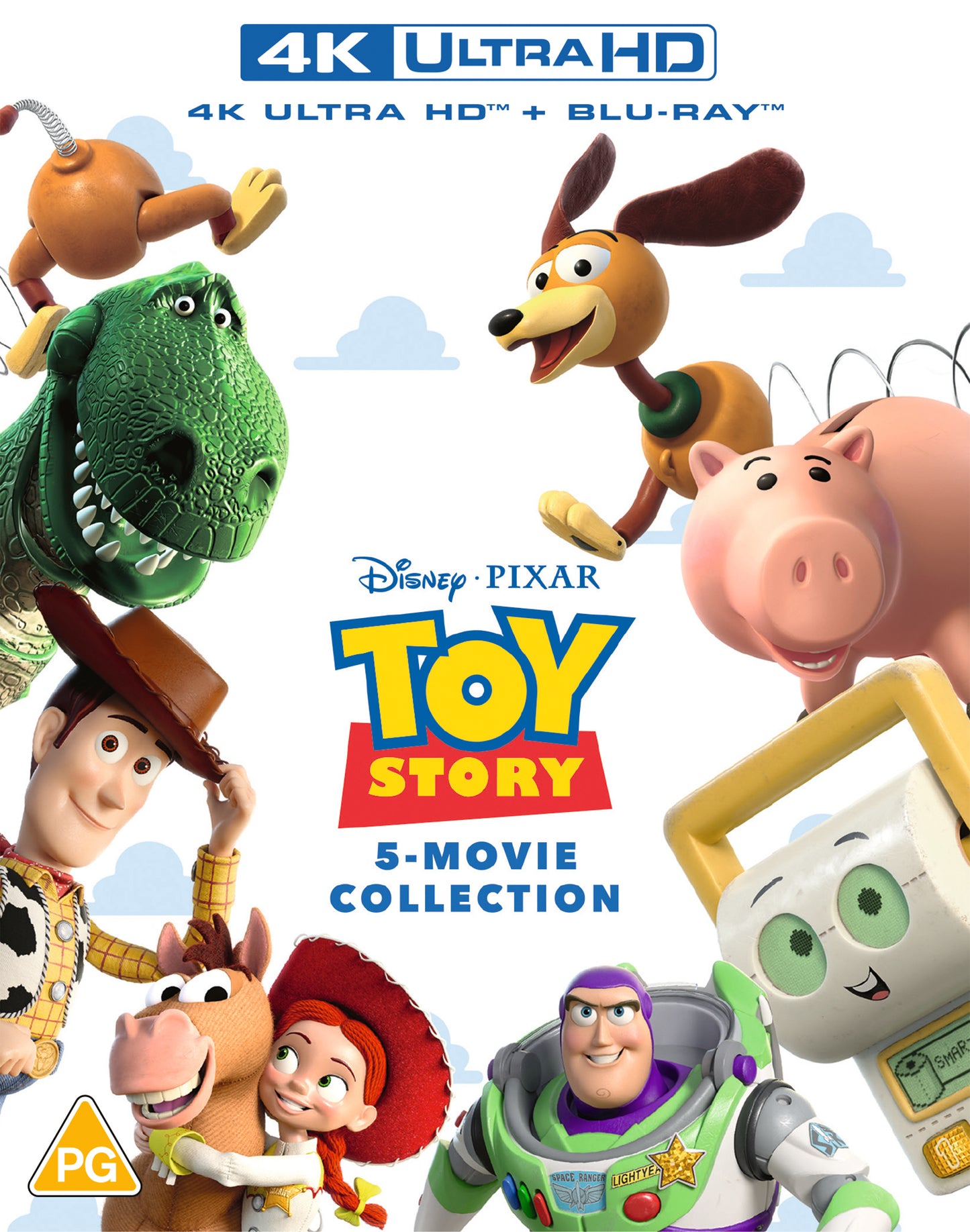 Disney Pixar's Toy Story - 5 Movie Collection UHD/BLU-RAY - PRE-ORDER-5-OCTOBER-2026