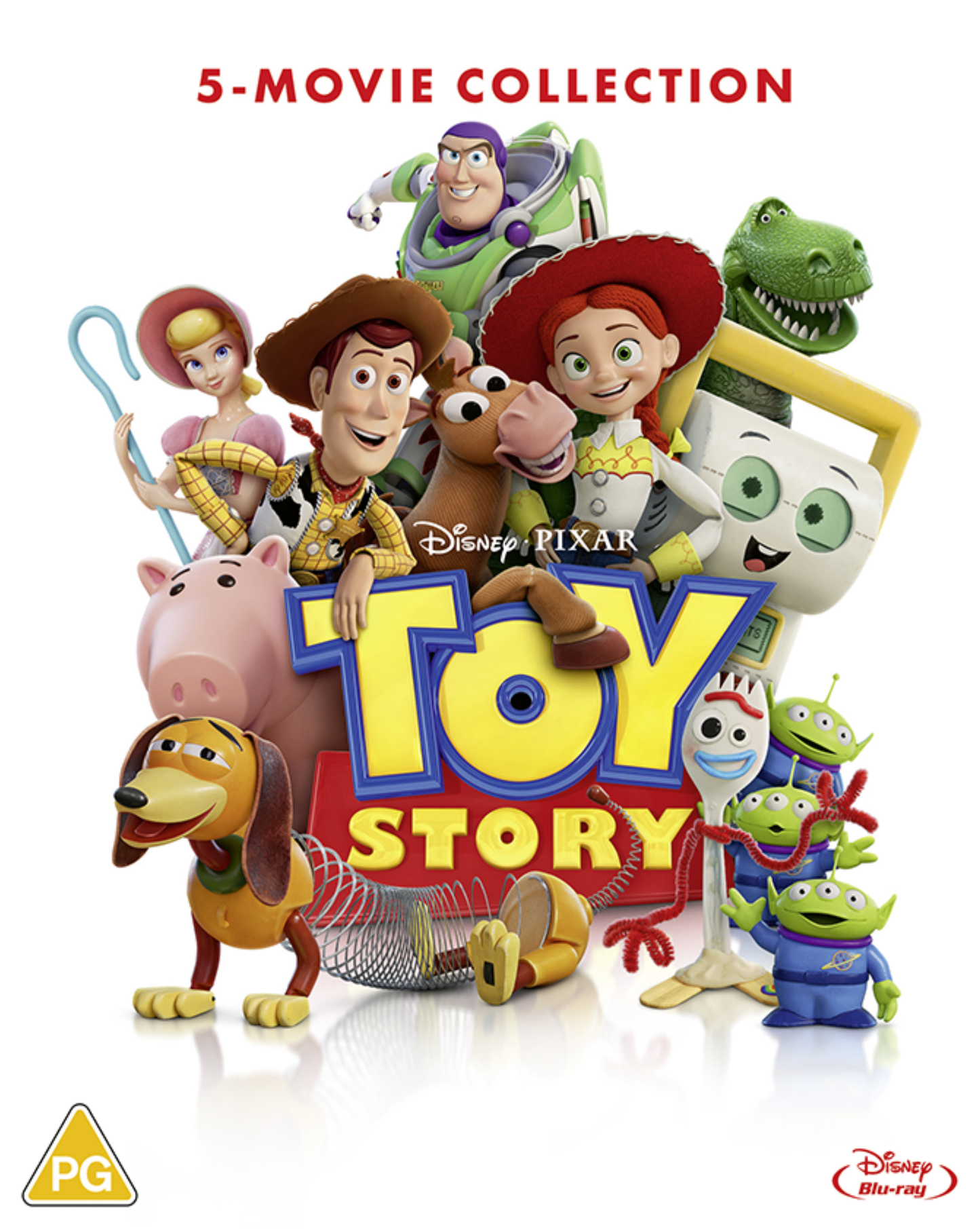 Disney Pixar's Toy Story - 5 Movie Collection BLU-RAY - PRE-ORDER-5-OCTOBER-2026