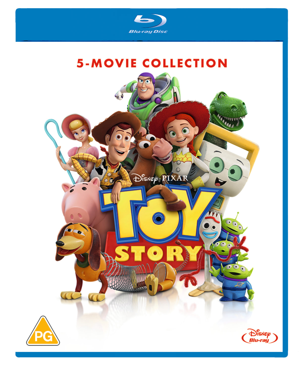 Disney Pixar's Toy Story - 5 Movie Collection BLU-RAY