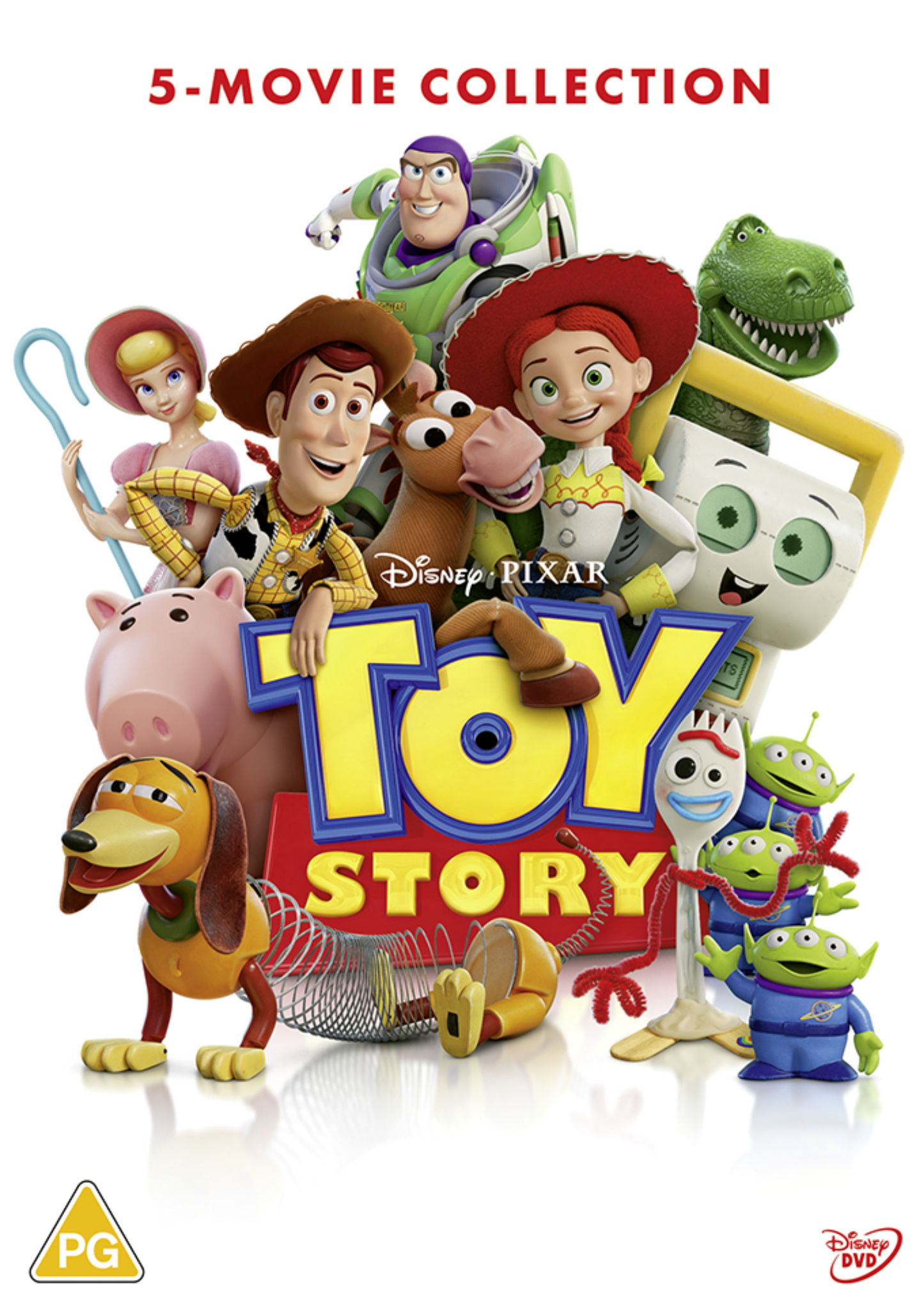 Disney Pixar's Toy Story - 5 Movie Collection DVD - PRE-ORDER-5-OCTOBER-2026