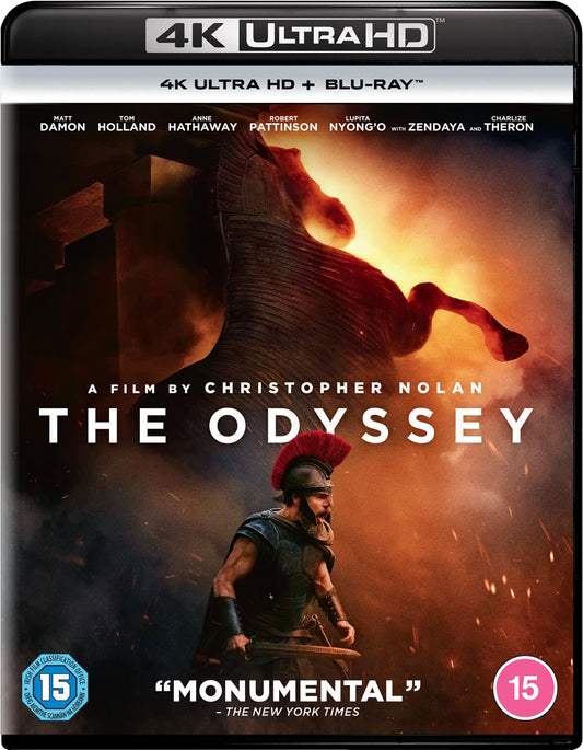 The Odyssey 4k UHD & Blu-Ray - Pre-order 18 November 2026