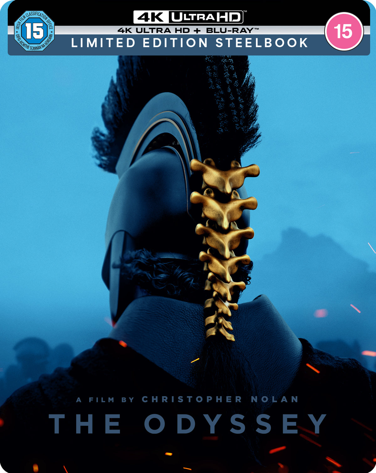 THE ODYSSEY 4K UHD & BLU-RAY STEELBOOK 1 - Pre-order 18 November 2026