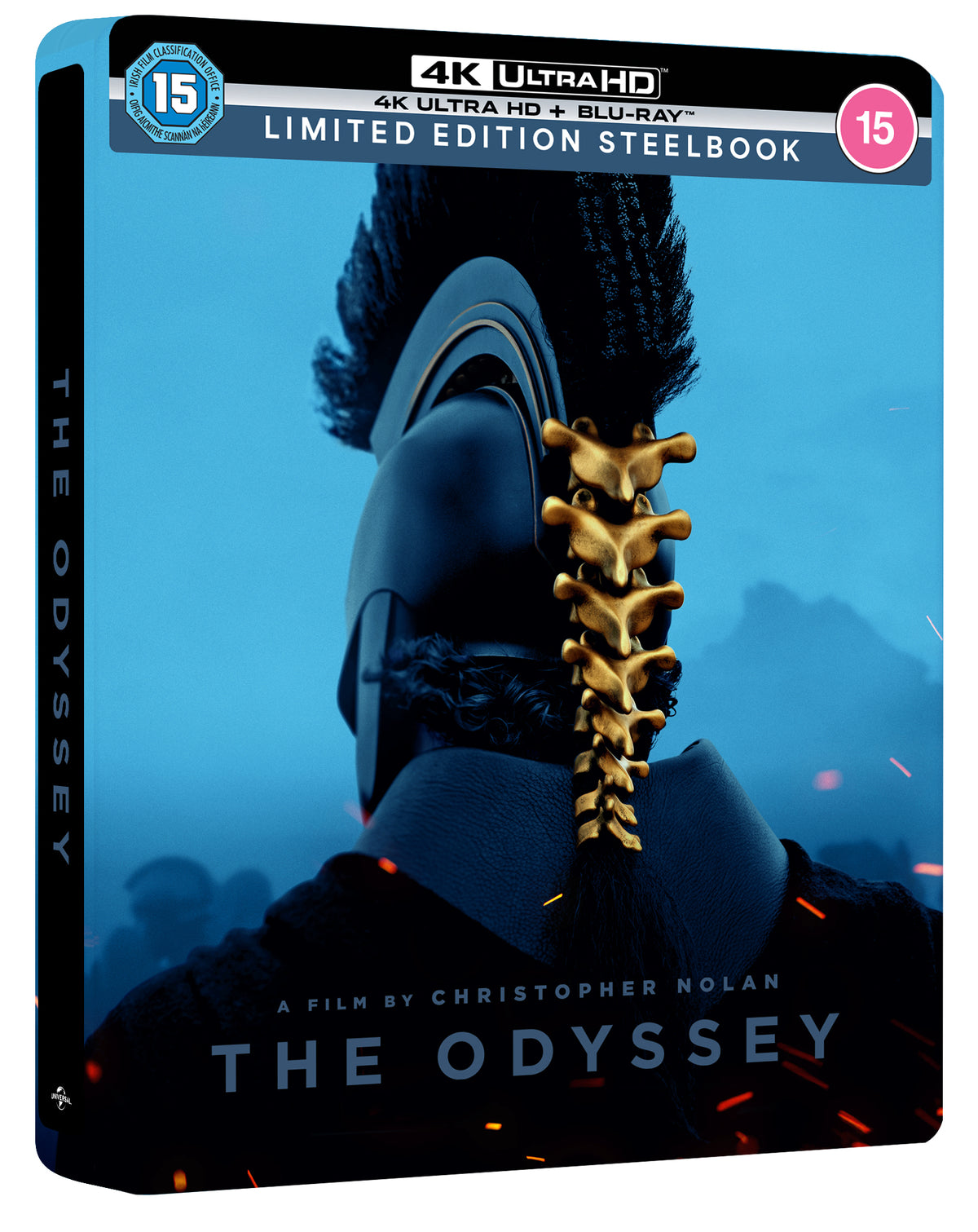 THE ODYSSEY 4K UHD & BLU-RAY STEELBOOK 1 - Pre-order 18 November 2026
