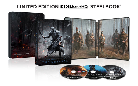 THE ODYSSEY 4K UHD & BLU-RAY STEELBOOK 2 - Pre-order 18 November 2026