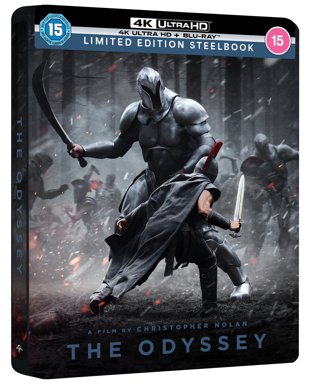 THE ODYSSEY 4K UHD & BLU-RAY STEELBOOK 2 - Pre-order 18 November 2026