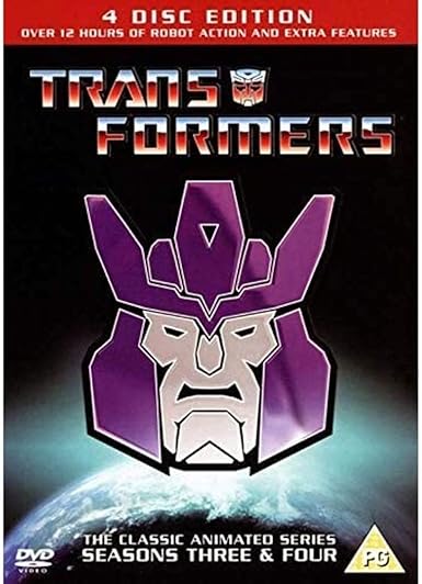 TRANSFORMERS SEASON 3 & 4 - RE-RELEASE DVD