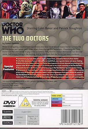 DOCTOR WHO: THE TWO DOCTORS DVD