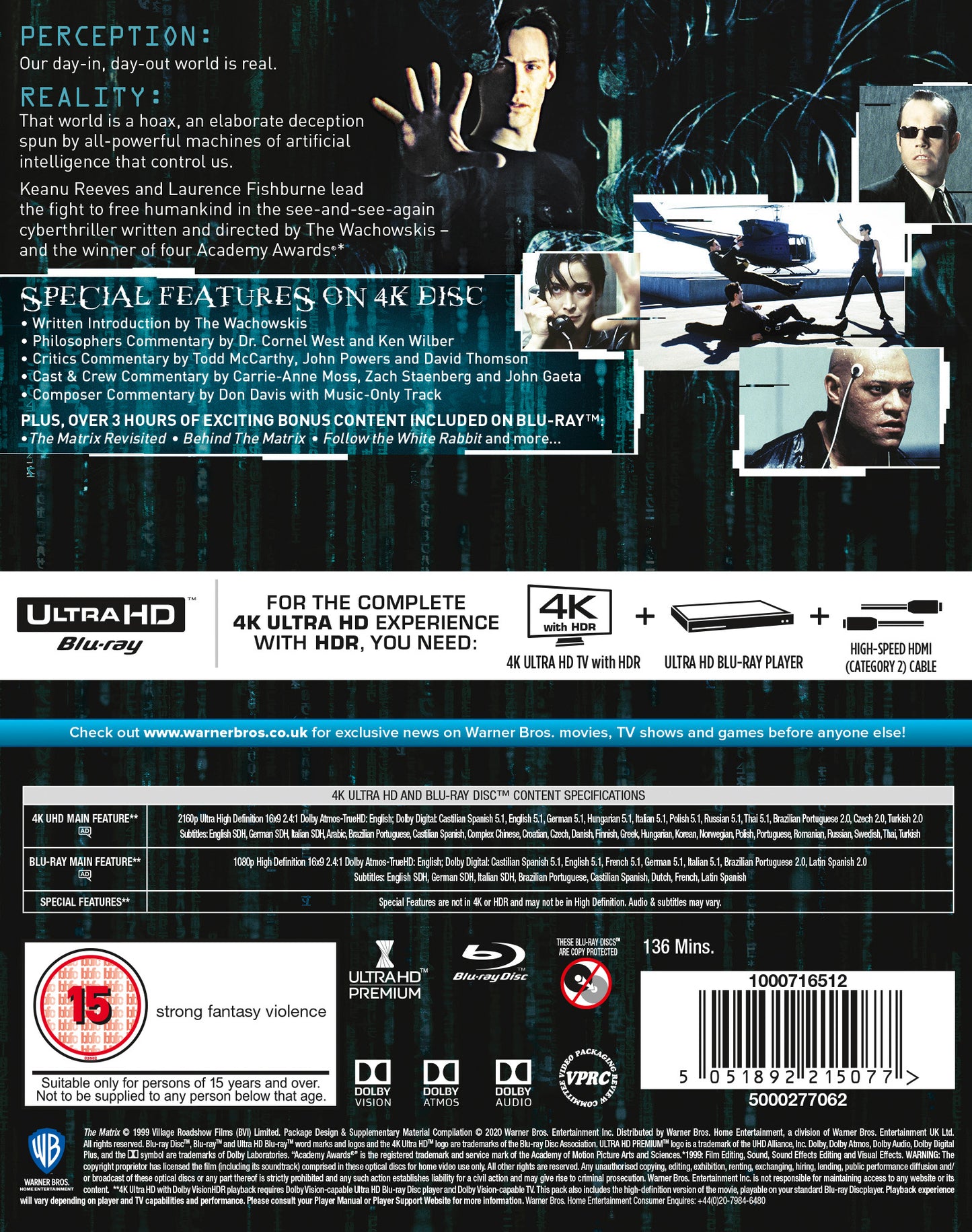 THE MATRIX UHD