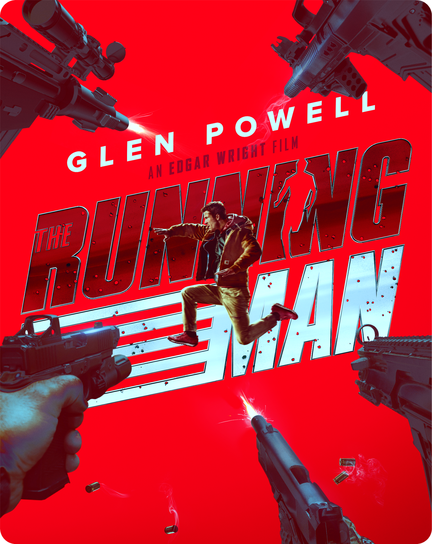 THE RUNNING MAN (2025) 4K+BD STEELBOOK  - Pre-order 02 March 2026