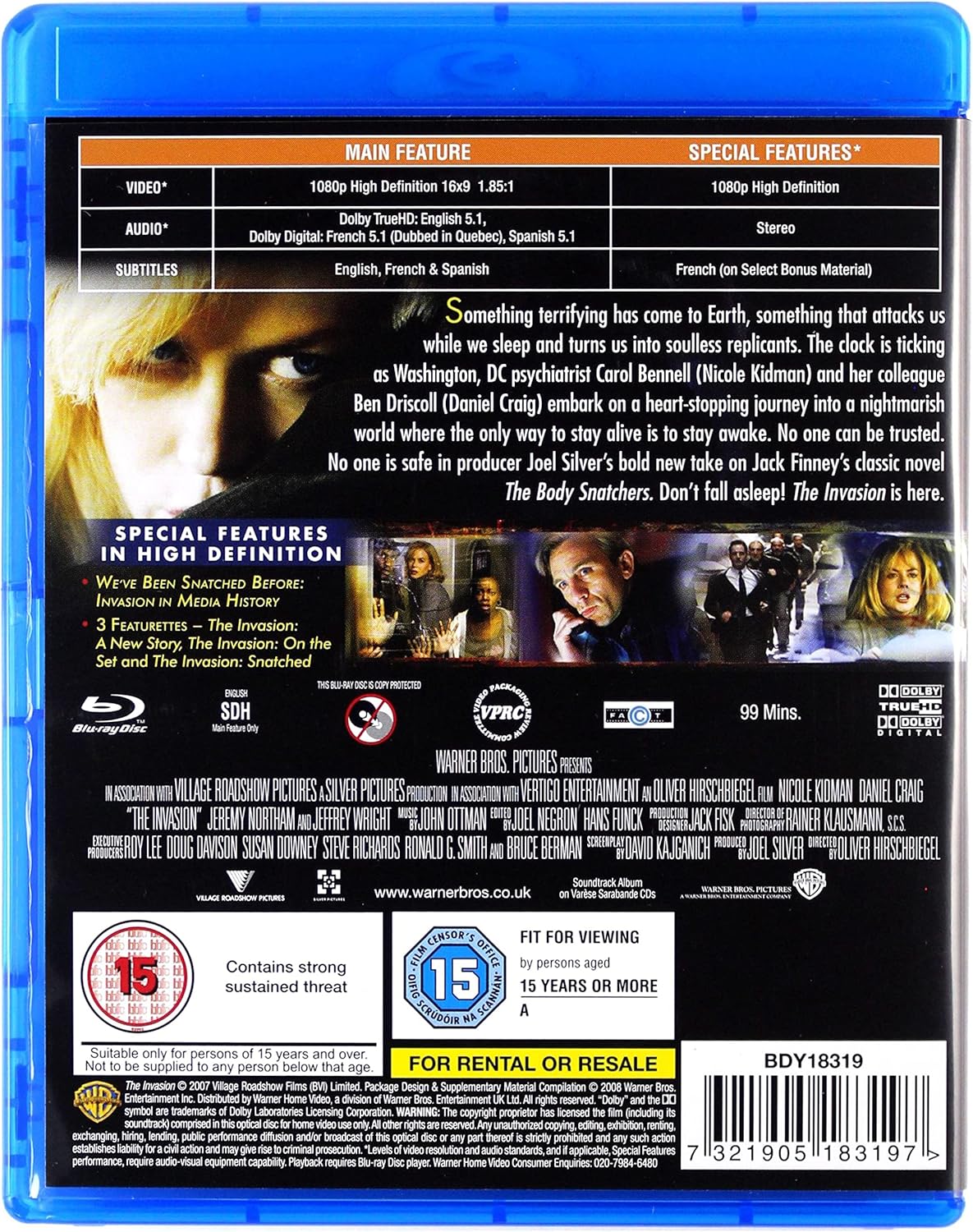 THE INVASION  - Blu-ray - Pre-order 29-Jun-2026