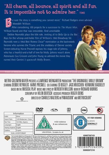 THE UNSINKABLE MOLLY BROWN - DVD - Pre-order 29-Jun-2026