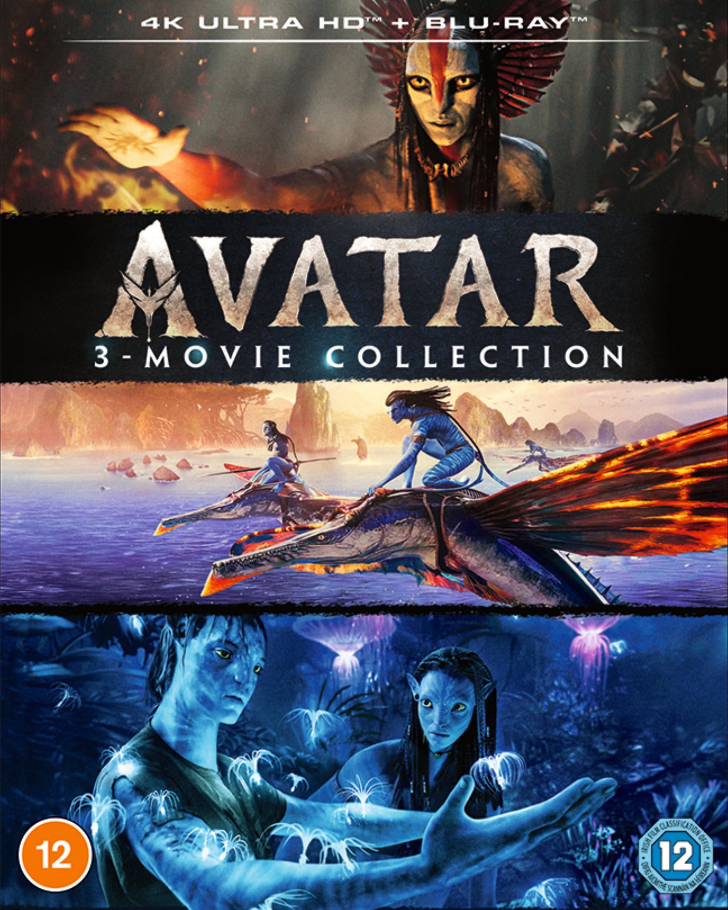 Avatar 3 Movie Collection UHD + Blu-ray