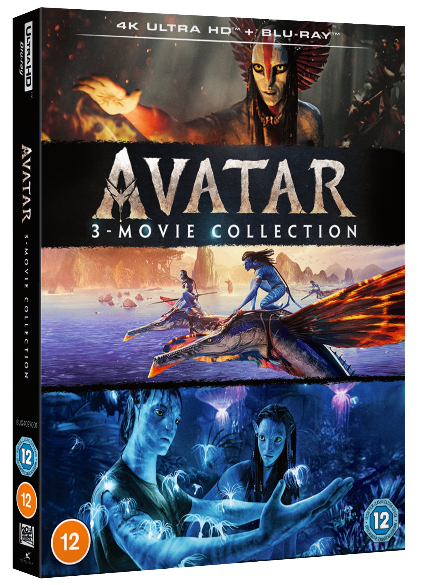 Avatar 3 Movie Collection UHD + Blu-ray