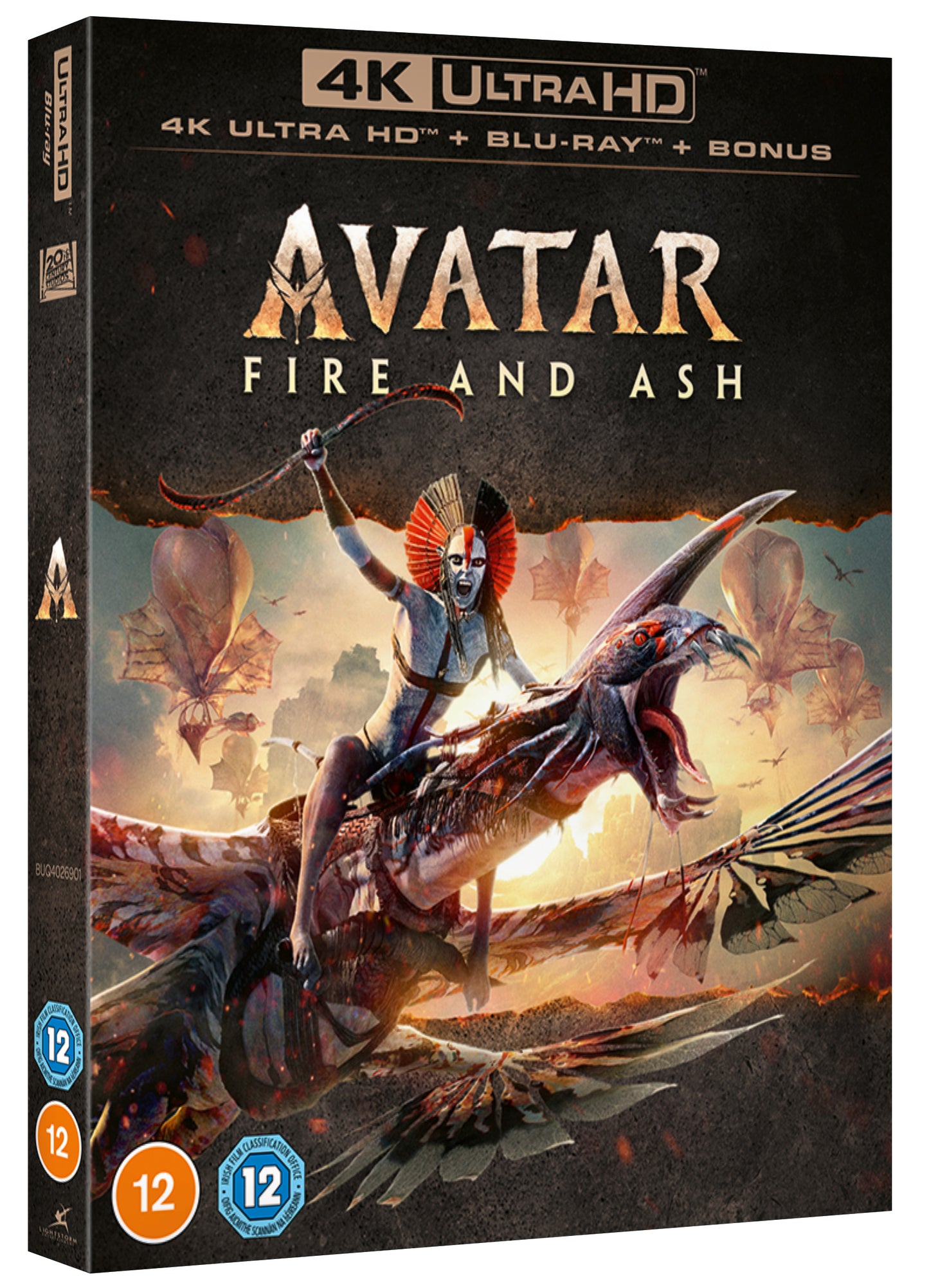 Avatar: Fire and Ash UHD + Blu-ray + Blu-ray Bonus disc