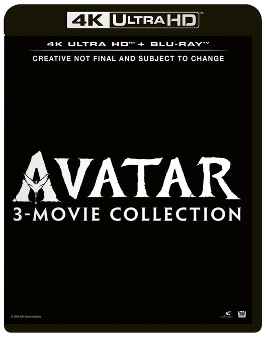 Avatar 3 Movie Collection UHD + Blu-ray - PRE-ORDER-1-JUNE-2026