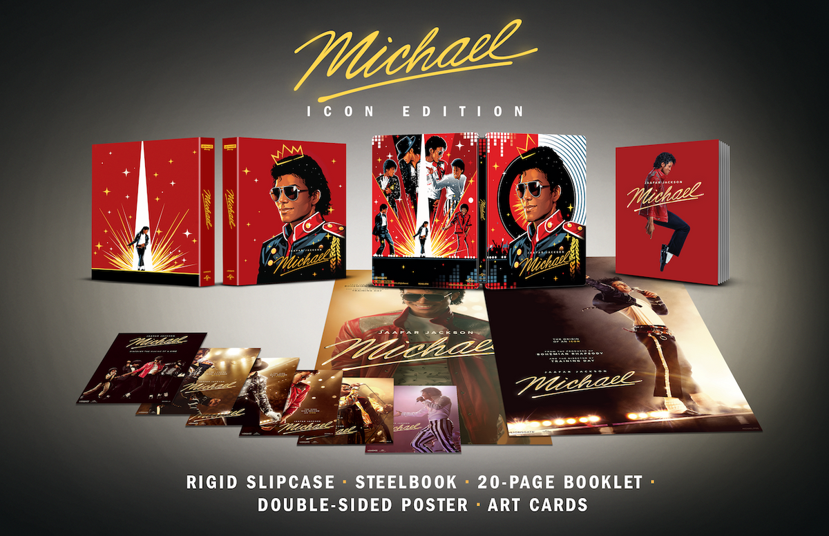 MICHAEL - ICON EDITION 4K UHD & BLU-RAY STEELBOOK - PRE-ORDER-23-NOVEMEBR-2026