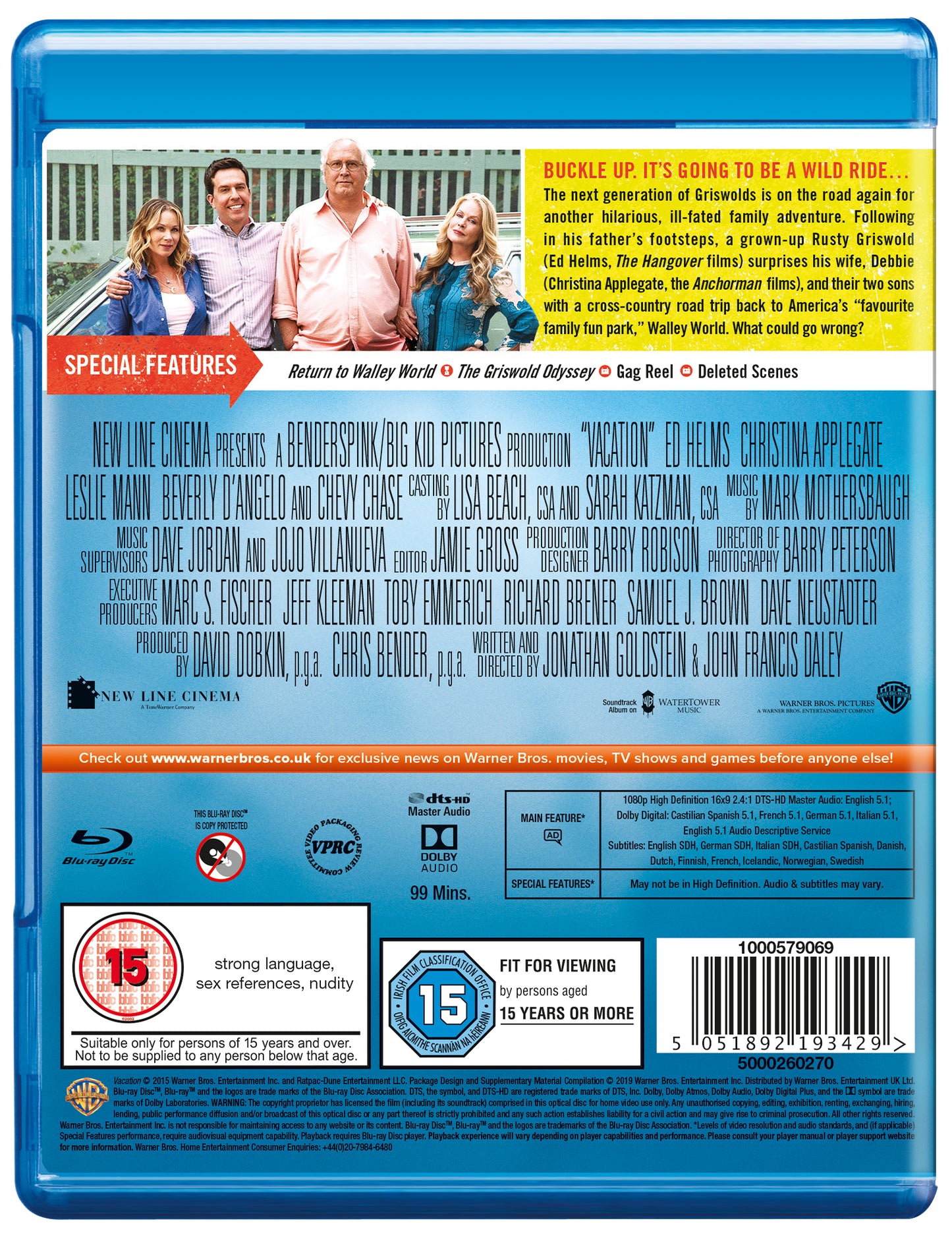 VACATION  - Blu-ray - Pre-order 29-Jun-2026