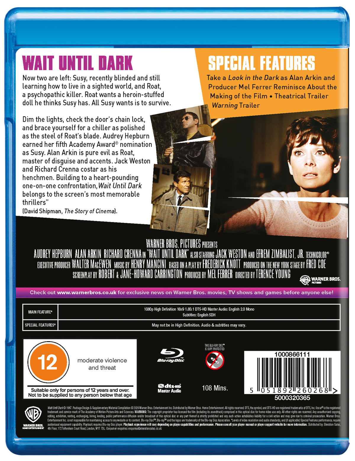 Wait Until Dark - PRE-ORDER-19-OCTOBER-2026