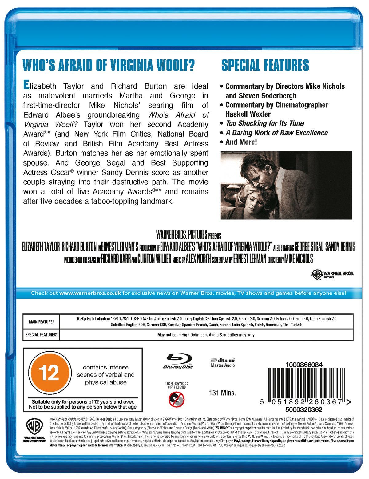 Who's Afraid of Virginia Woolf - PRE-ORDER-19-OCTOBER-2026