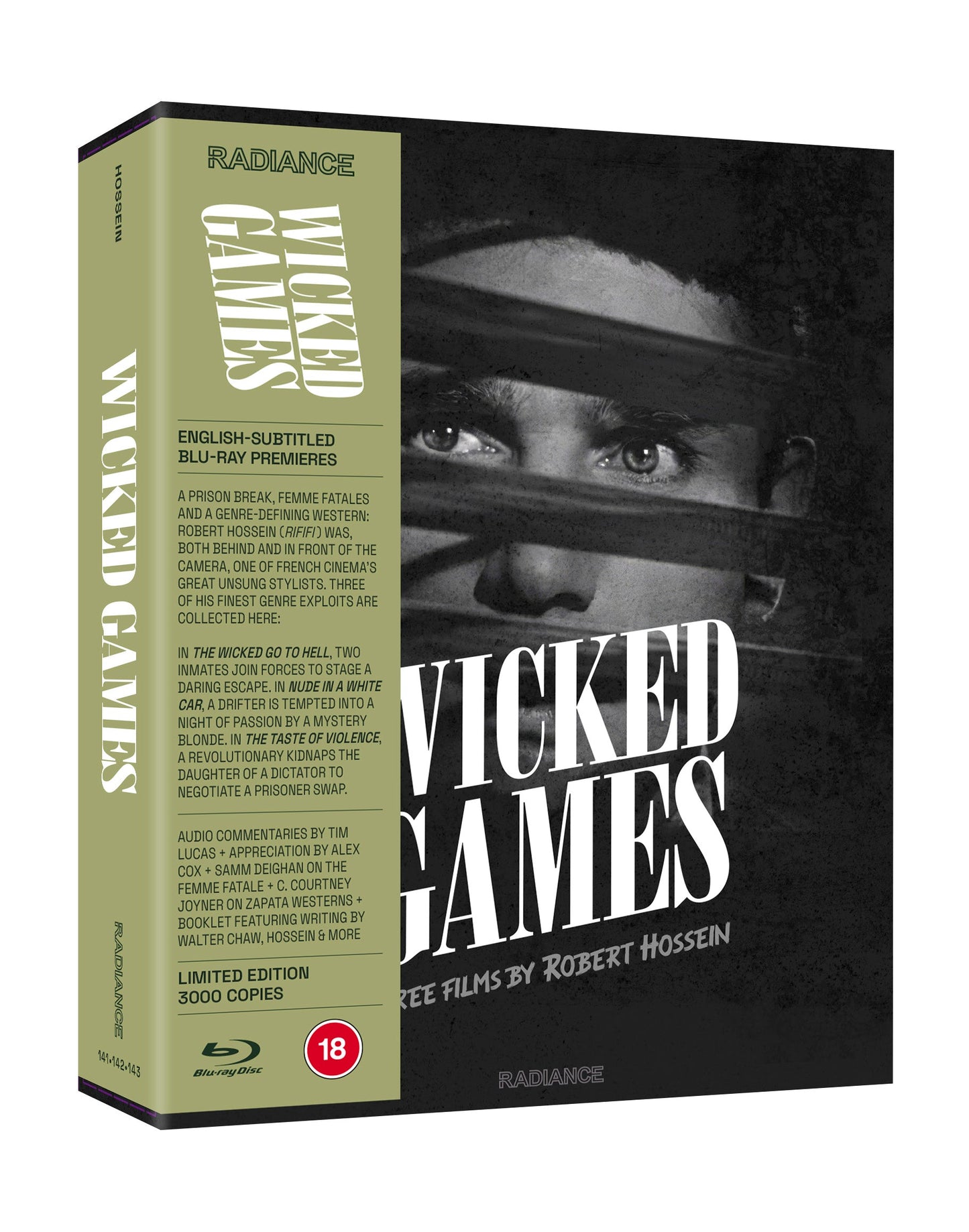 Wicked Games: Three Films by Robert Hossein (LE) - PRE-ORDER - 17 NOVEMBER 2025