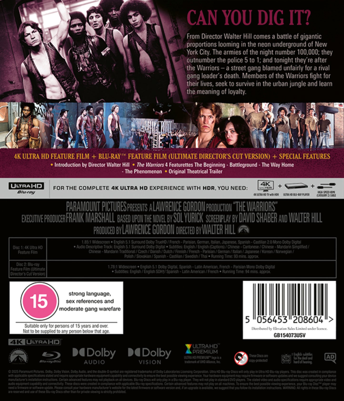 The Warriors UHD/BD