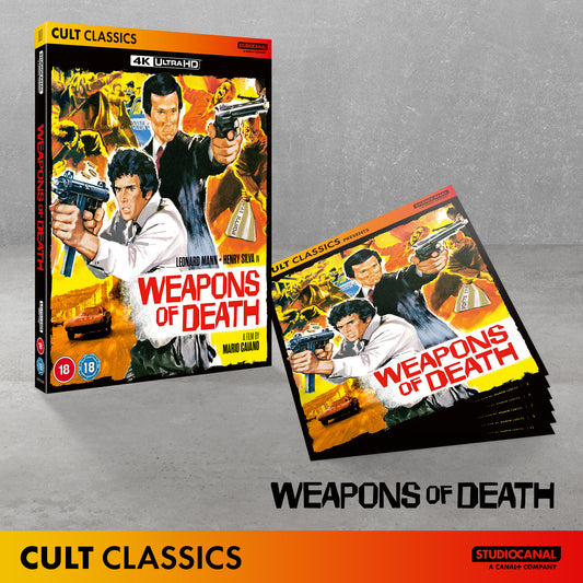 WEAPONS OF DEATH (CULT CLASSICS) - PRE-ORDER-20-JULY-2026