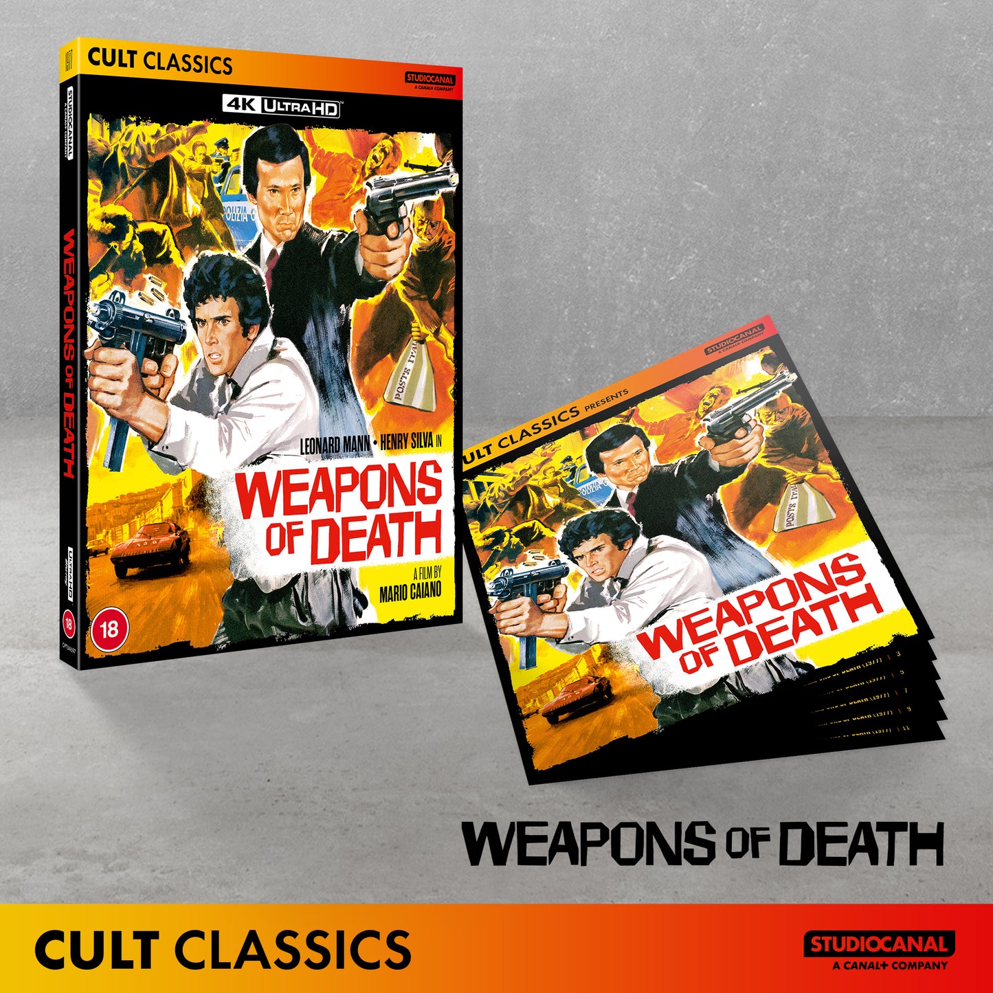 WEAPONS OF DEATH (CULT CLASSICS) - PRE-ORDER-20-JULY-2026