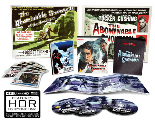 The Abominable Snowman [4K Ultra HD & Blu-Ray] Limited Collector's Edition - PRE-ORDER-31-AUGUST-2026